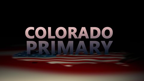 United States Cinematic Election Motion Graphics- Colorado primary Version