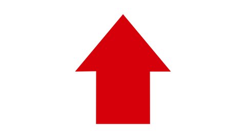 pic Picture Of A Red Arrow Pointing Up animated arrow pointing up icon symbol