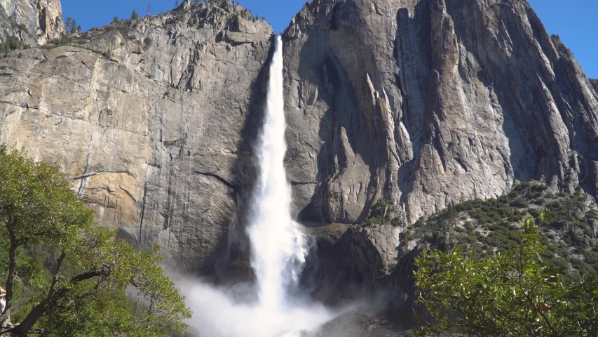 Upper Yosemite Falls, the grandeur and beauty of this iconic symbol of Yosemite National Park