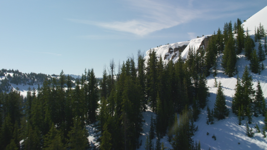 Gallatin mountain Range near Bozeman, Montana