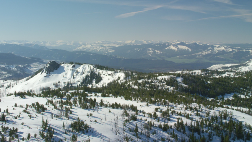 Gallatin mountain Range near Bozeman, Montana