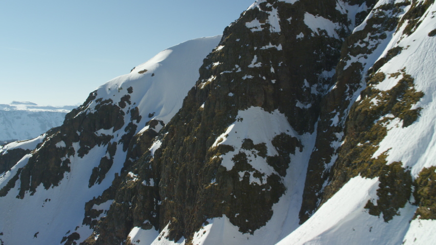 Gallatin mountain Range near Bozeman, Montana
