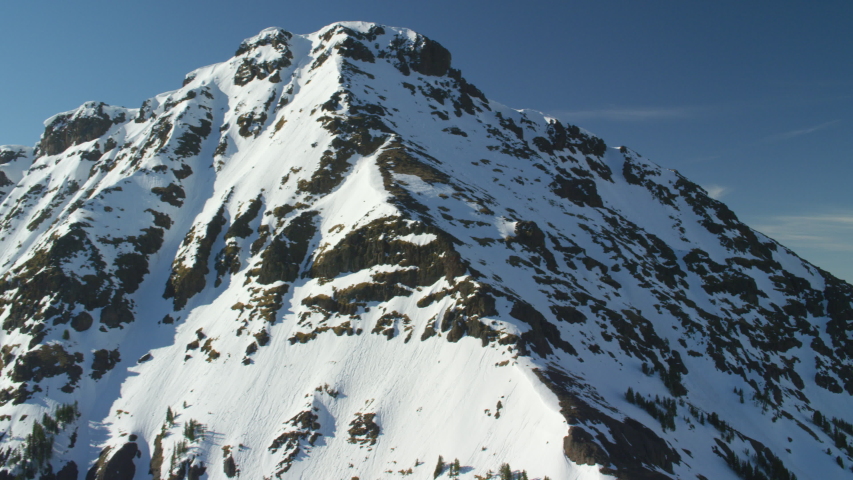 Gallatin mountain Range near Bozeman, Montana