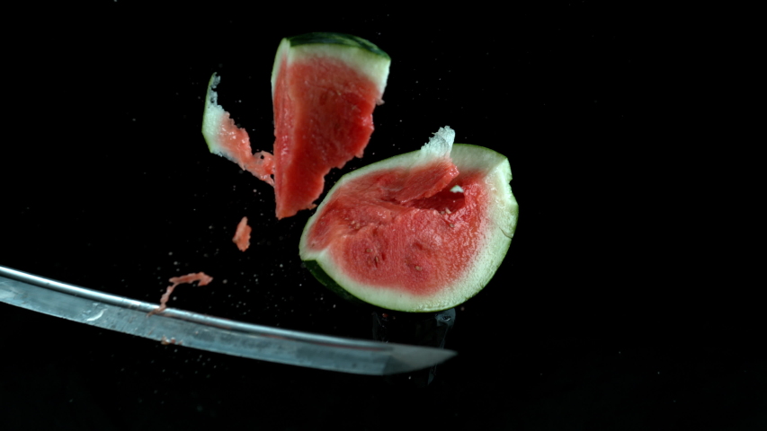 Sliced through. Sliced through