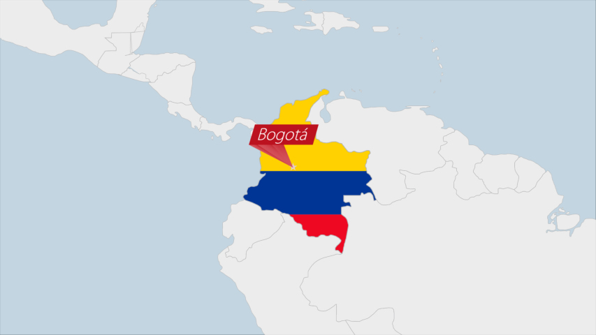 investing in bogota colombia map