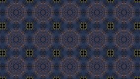 Kaleidoscope sequence pattern. Multicolored fractal animation.