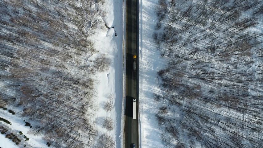 semi trucks traffic driving traveling Stock Footage Video (100% Royalty ...