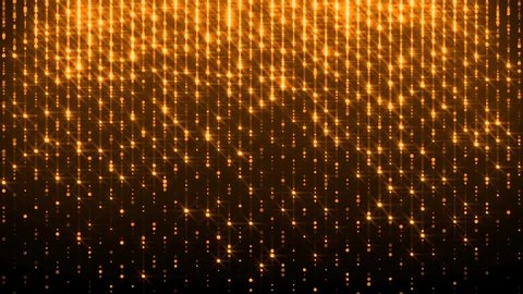 golden particles waterfall wedding led screen background video footage