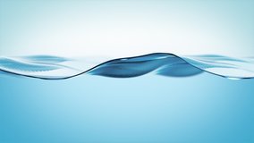 Beautiful Water Surface Moving Up Waving. Clear Blue Water Filling the Screen. 4k Ultra HD 3840x2160. - Powered by Shutterstock - Get 15% off with code: PIKWIZARD15