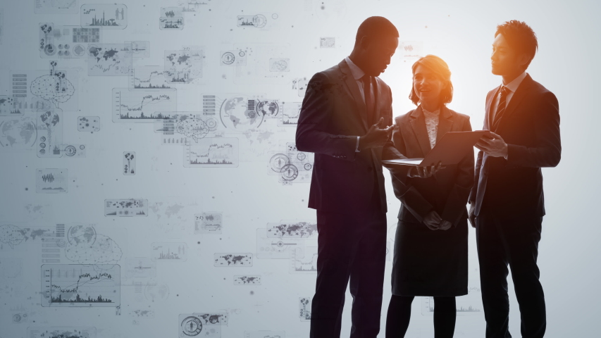 Business network concept. Group of businessperson. Teamwork. Human resources. - Powered by Shutterstock - Get 15% off with code: PIKWIZARD15