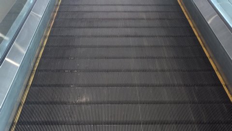 Flat Escalator Or A Moving Stock Footage Video 100 Royalty Free 1022020048 Shutterstock - airport flat moving walkway roblox