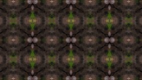 Kaleidoscope sequence pattern. Multicolored fractal animation.