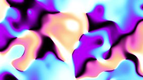 Moving abstract blur defocused background.. Futuristic holofraphic gradient. Looping footage.