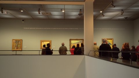 «Amsterdam, Randstad/Holland»; March 1 2020: van Gogh Museum of Amsterdam»
