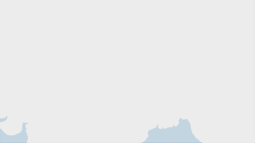Nepal map highlighted in Nepal flag colors and pin of country capital Kathmandu, map with neighboring Asian countries.