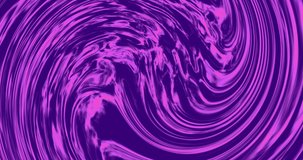 Abstract colorful twirl background in popular bright neon colors. Seamless loop motion design. Endless 4k video