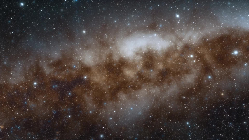 Spaceship flies at the speed of light through a galaxy 4k animation  | Shutterstock HD Video #1048115017