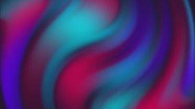 Abstract colored twisted gradient background with smooth fluid movement and futuristic wave design. Motion graphic loop animation.