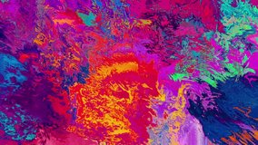 Abstract background with dynamic colors for making video with any music. 