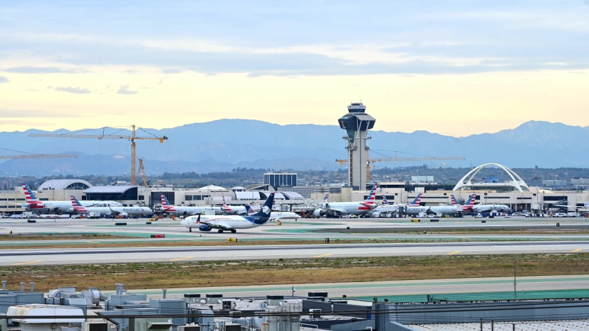 Airport Runway Tower Gate Stock Video Footage - 4K and HD Video Clips ...