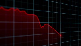 Candles of the stock market, price falls. Falling prices of securities. Loss of assets in equities stock. Decreasing trend showing unsuccessful performance and losses failure due to economic crisis - Powered by Shutterstock - Get 15% off with code: PIKWIZARD15