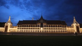 Royal grand palace in Bangkok, Asia Thailand
