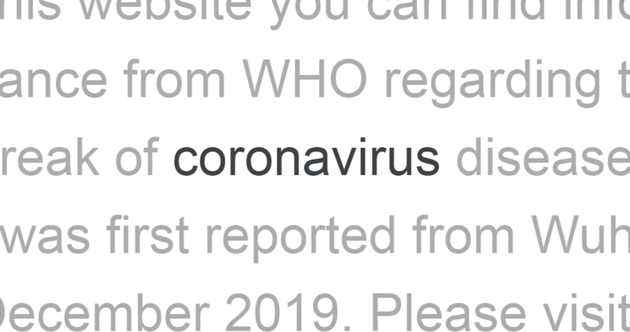 Coronavirus in the headlines of media news around the world. Video with zoom. | Shutterstock HD Video #1048357147