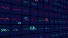 Analysis graphs and reports numbers about a pandemic virus crisis. - Powered by Shutterstock - Get 15% off with code: PIKWIZARD15