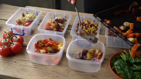 Keto diet. Healthy Meal Prep. Homemade vegan food. Reusable Takeaway Containers and Lunch Box. Packing a Zero Waste Lunch