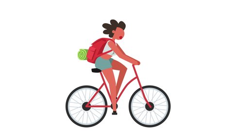 Animation Fast Ride Bicycle Drawing Style Stock Footage Video (100%  Royalty-free) 16177750 | Shutterstock