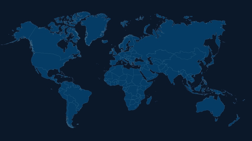 Coronavirus disease 2019 situation update worldwide. Covid-19 map confirmed cases report worldwide globally. 4K. Royalty-Free Stock Footage #1048531702