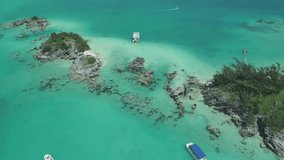 video of aerial of bermuda