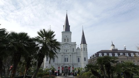 Jackson Square is a historic park in the French Quarter of New Orleans, Louisiana. It was declared a National Historic Landmark in 1960