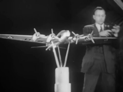 CIRCA 1953 - Throughout the 1930s, the War Department and Boeing were developing airplane models for the Air Force.