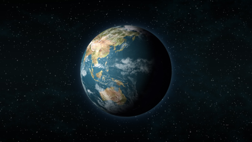 Planet Earth, seen from space, as red blotches start covering the entire globe, like a pandemic virus outbreak such as the coronavirus disease (COVID-19). Royalty-Free Stock Footage #1048664080