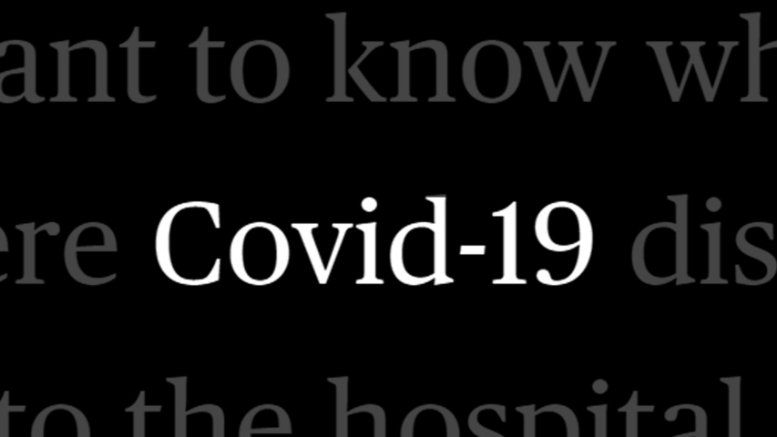 COVID-19 or coronavirus in news headlines in international media on a black background with diminish, distant, illustrated concept. | Shutterstock HD Video #1048704127