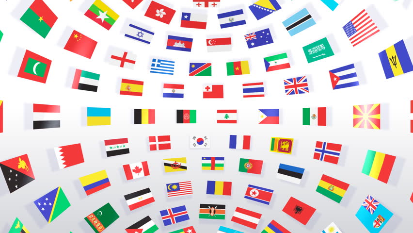 world flags Stock Footage Video (100% Royalty-free) 1048744 | Shutterstock