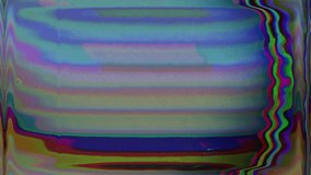VHS defects noise and artifacts, glitches from an old tape. Glitch noise static television VFX. Visual video effects stripes background. Old TV. No signal. TV screen noise glitch effect.