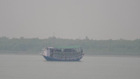 Boating In The Backwaters In Sundarban Jungle