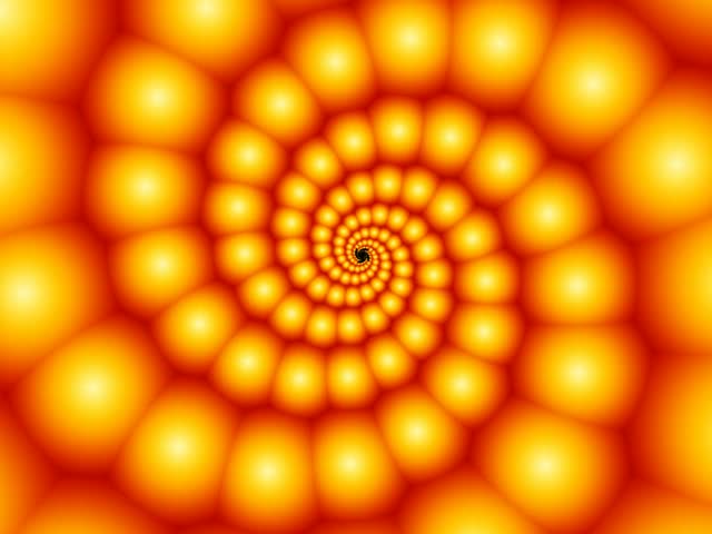 Generated as fractal,zoom in ,rotating