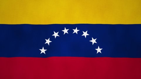 Flag of Venezuela - 3D Render Animation