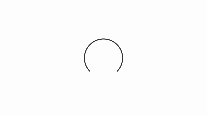 Animation in motion graphics of a check mark symbol and a symbol in X ...