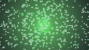 abstract background loop looplable pixel technology green