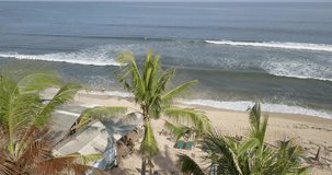 Aerial view of Balangan beach,Bali,Indonesia