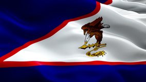 American Samoa Us State Flag Stock Footage Video 100 Royalty Free 27612643 Shutterstock