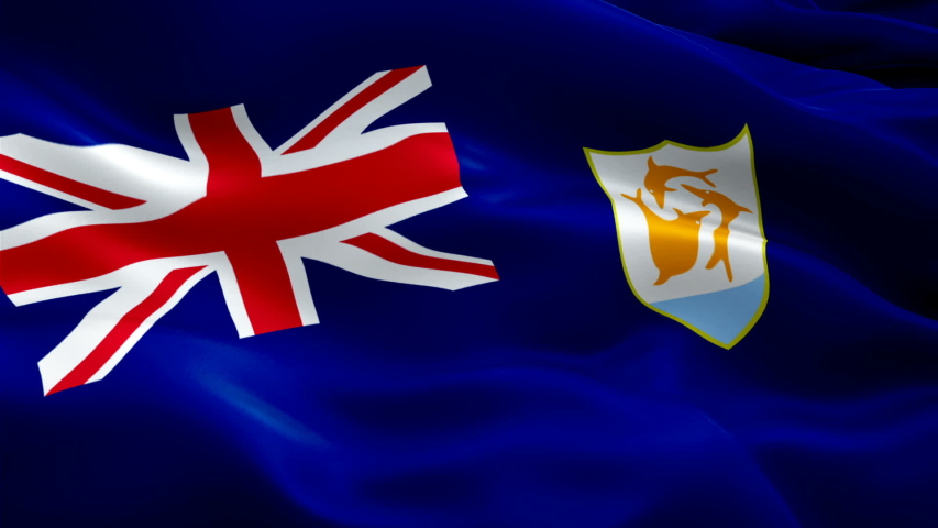 Anguilla Island Flag Arkivert Videomateriale Videoklipp I 4k Og Hd Shutterstock