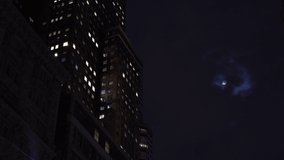 video of moon city street