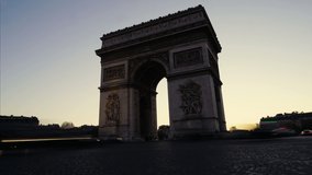 Video of arch of triumph paris