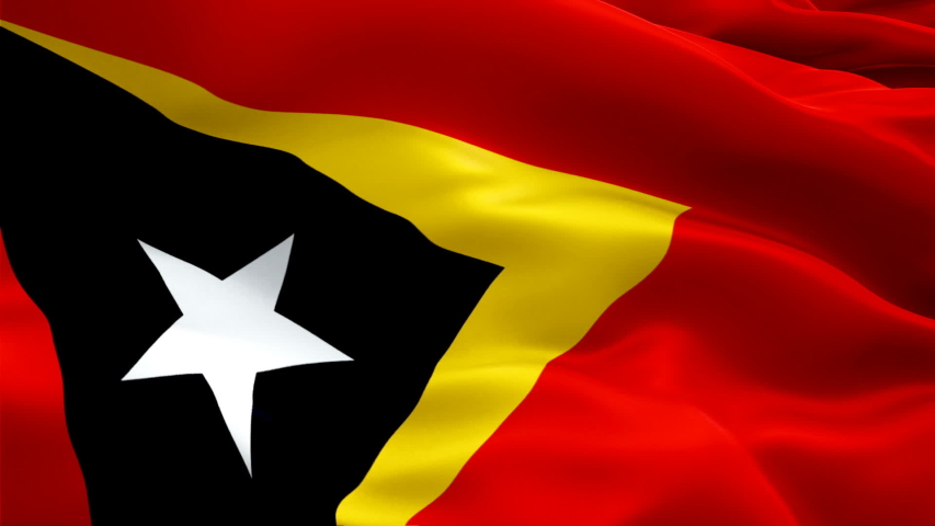 Timor Leste Flag Closeup 1080p Stock Footage Video 100 Royalty Free 1049154469 Shutterstock