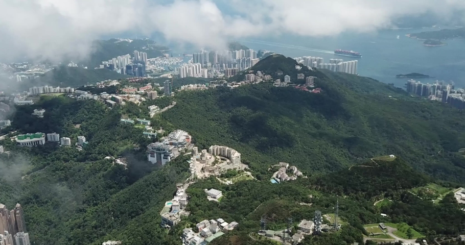 trees-road-mountain-and-sea-in-hong-kong-image-free-stock-photo